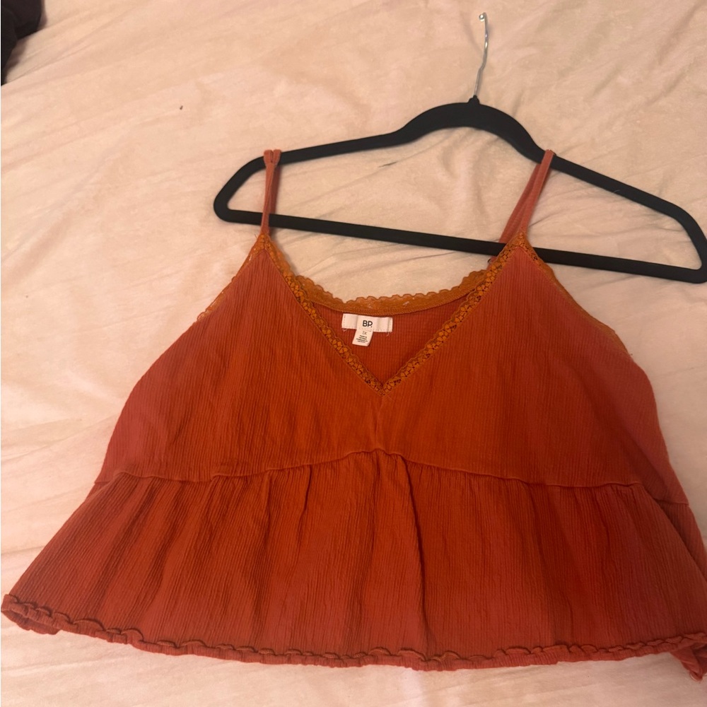 Women's Burnt Orange Camisole Top